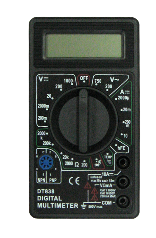 Мультиметр DT 838