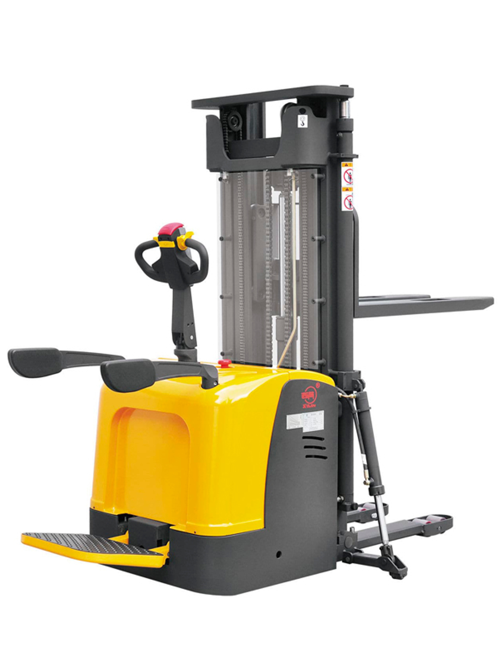 Штабелер самоходный 2,0 т 5,0 м XILIN CDDK20 24/300 В/Ач ЭУР, контроль скорости, выдвижные опоры (с платформой)