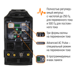 PowerTig 325EXT 3ph 380V Everlast Установка аргонодуговой сварки 3EV325EXT