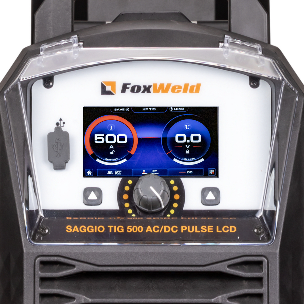 Аппарат аргонодуговой сварки SAGGIO TIG 500 AC/DC PULSE LCD