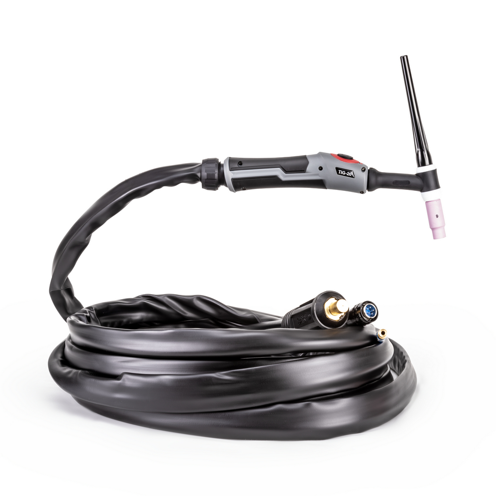 Горелка SAGGIOTIG-26 FLEX 8М (35мм2), разъём 5-pin