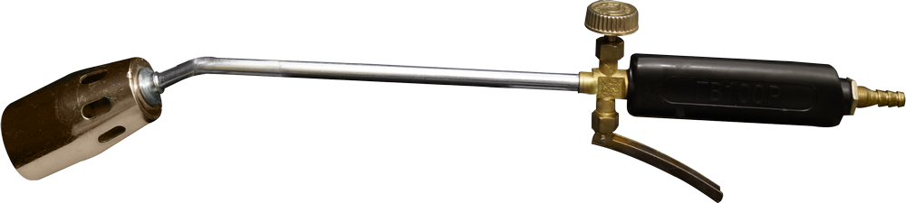 Воздушно-пропановая горелка ГВ-100Р L= 510 мм (рычажная)