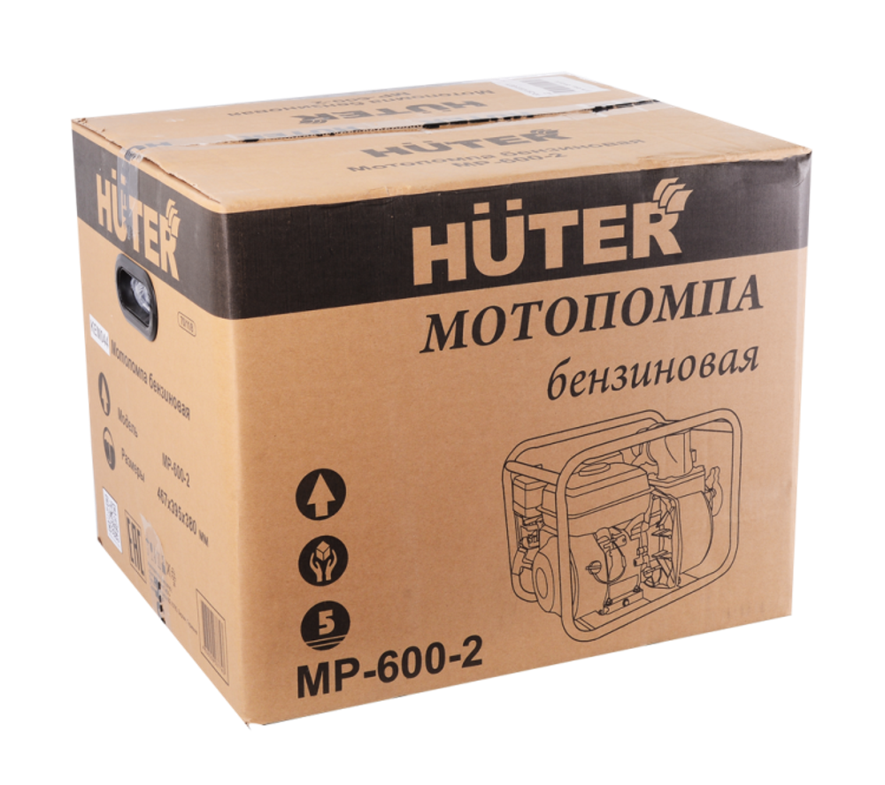 Мотопомпа Huter MP-600-2