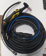 Горелка сварочная HUGONG TIG с жидкостным охлаждением WP-18 (4м.) / TIG Torch WP-18-4M, Water-cooled, without remote control.