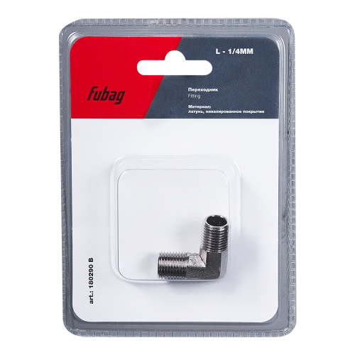 FUBAG Переходник L - 1/4 дюйма MM, блистер 1 шт