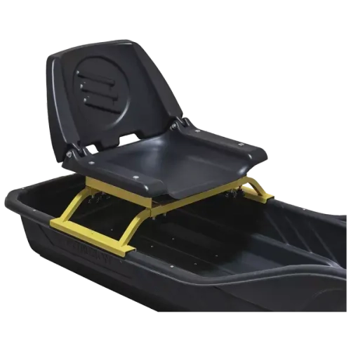 Сиденье с пластиковой раскладной спинкой