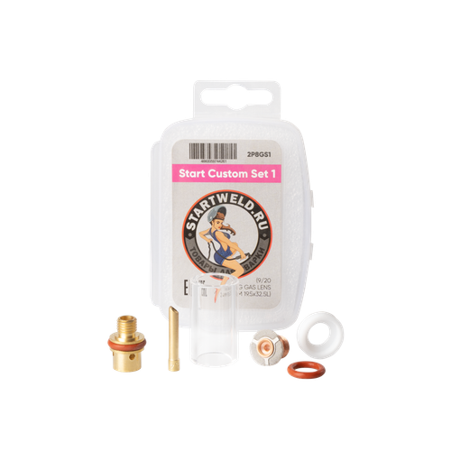 Start Custom Set 1 (9/20 TIG GAS LENS 2.4MM 2P8GS1 19.5*32.5L)
