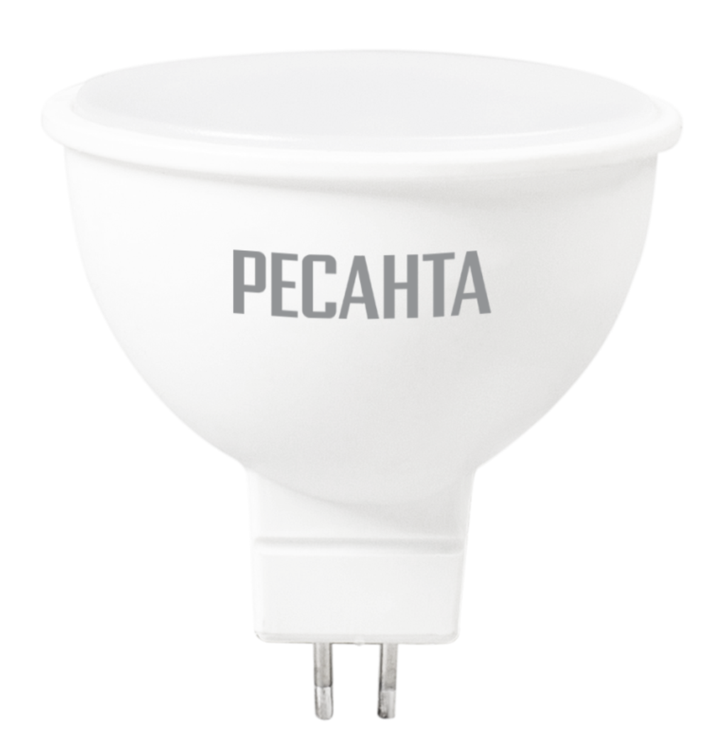 Лампа светодиодная РЕСАНТА LL-R-MR16-7W-230-3K-GU5.3