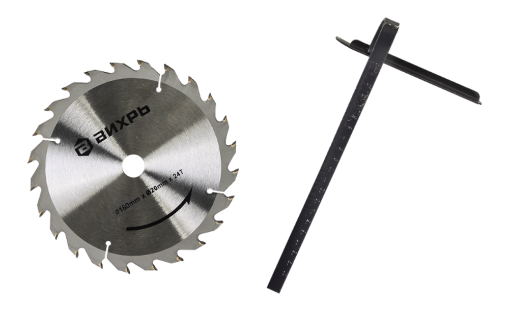 Дисковая пила ВИХРЬ ДП-160/1200