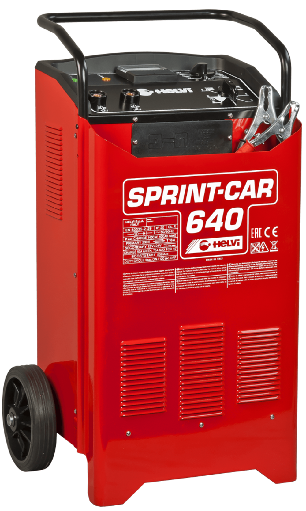 HELVI SPRINT CAR 640. Устройство для пуско-зарядки аккумуляторных батарей