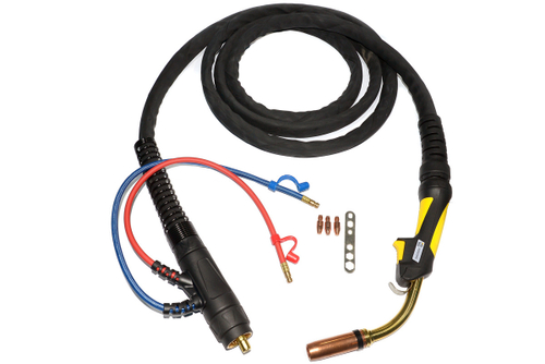 Горелка сварочная с жидкостным охлаждением HUGONG MIG/MAG HG50-500А-5м. / MIG Torch HG50 water cooled-5m (20200010687)