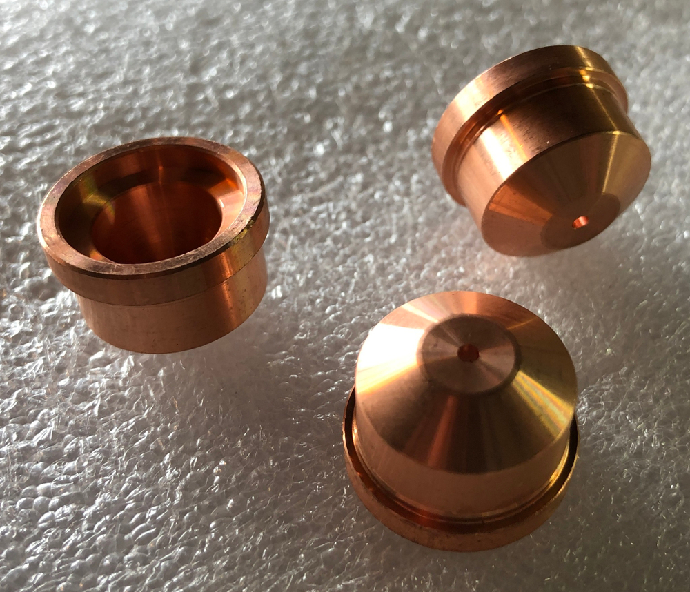 Сопло для горелки плазменной резки A141, d-1,7мм. (упак. 10 шт.) / Plasma Cutting Torch Nozzle A141 1.7