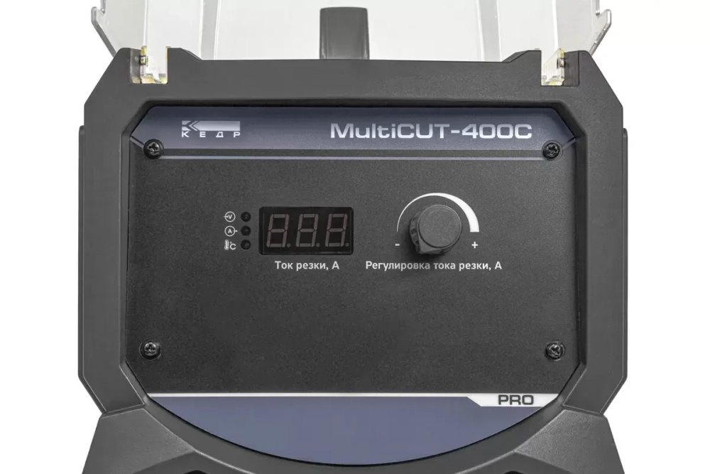 Установка воздушно-плазменной резки КЕДР MultiCUT-400C (встроенный компрессор, 220В, 15-40А, 12 мм)