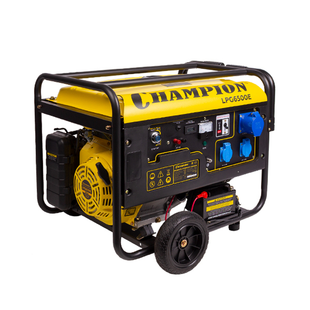 Бензиново-газовый генератор CHAMPION LPG6500E