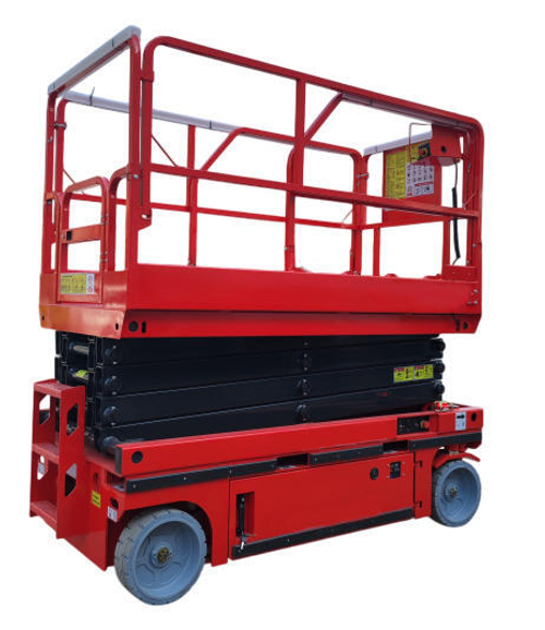 Подъемник ножничный самоходный 320 кг 10/12 м TOR AMSL1012 DC аккумуляторный (G)