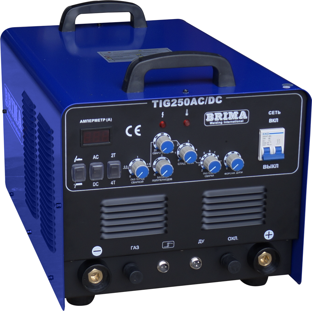 Установка аргонодуговой сварки BRIMA TIG-250 AC/DC (220B)