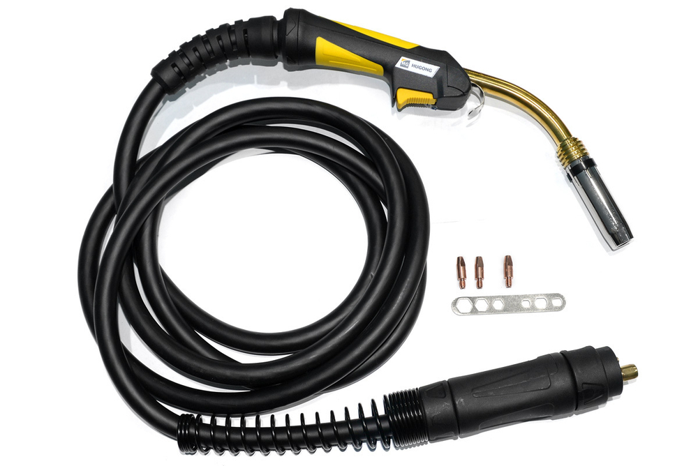 Горелка сварочная с газовым охлаждением HUGONG MIG/MAG HG24-250А-4м. / MIG Torch HG24-4m.