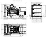 Дизельный генератор ТСС АД-730С-Т400-1РМ17 (Mecc Alte)
