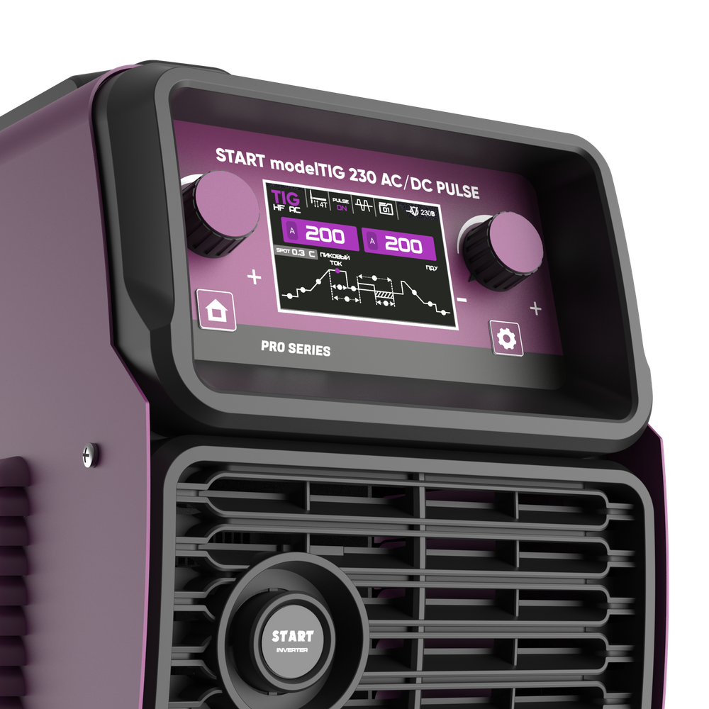 START modelTIG 230 AC/DC PULSE Установка аргонодуговой сварки 3W230AP