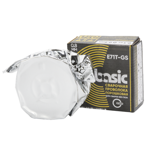 Проволока сварочная порошковая Basic E71T-GS д.0,8 (0,5кг) START STB71805