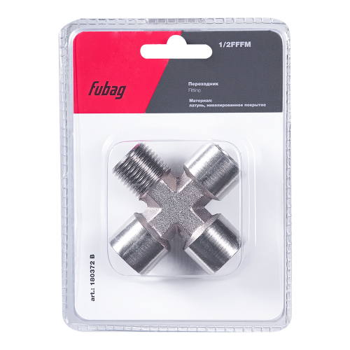 FUBAG Переходник 1/2 дюйма FFFM, блистер 1 шт