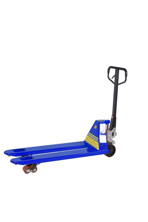 Тележка гидравлическая 2500 кг 1150 мм резиновые колеса TOR RHP(BF)