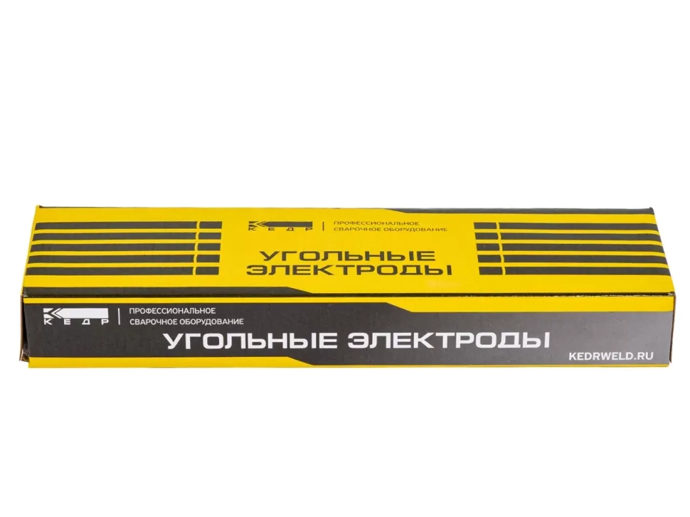 Угольный электрод КЕДР 10х305 мм (упак. 25 шт.)