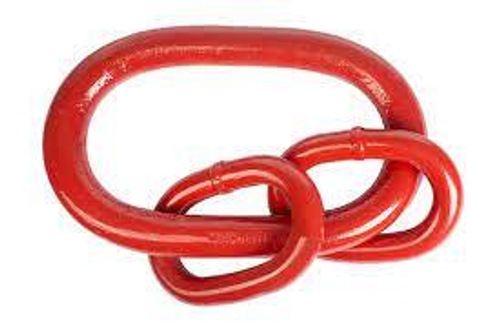 Кольцо овальное с дополнительными звеньями и плоским профилем TOR 31,5 t (г/п 31,5 т) (S)