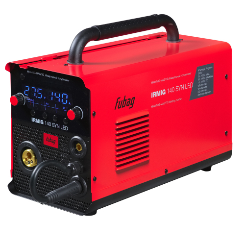 FUBAG Сварочный инверторный полуавтомат IRMIG 140 SYN LED с горелкой 150 А в комплекте