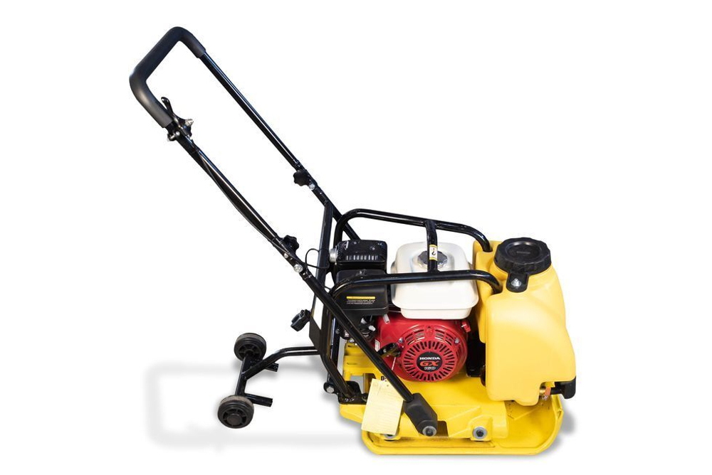 Виброплита TOR C-85T(R) 90 кг, 13,5кН (Loncin) бак, коврик, колесный комплект