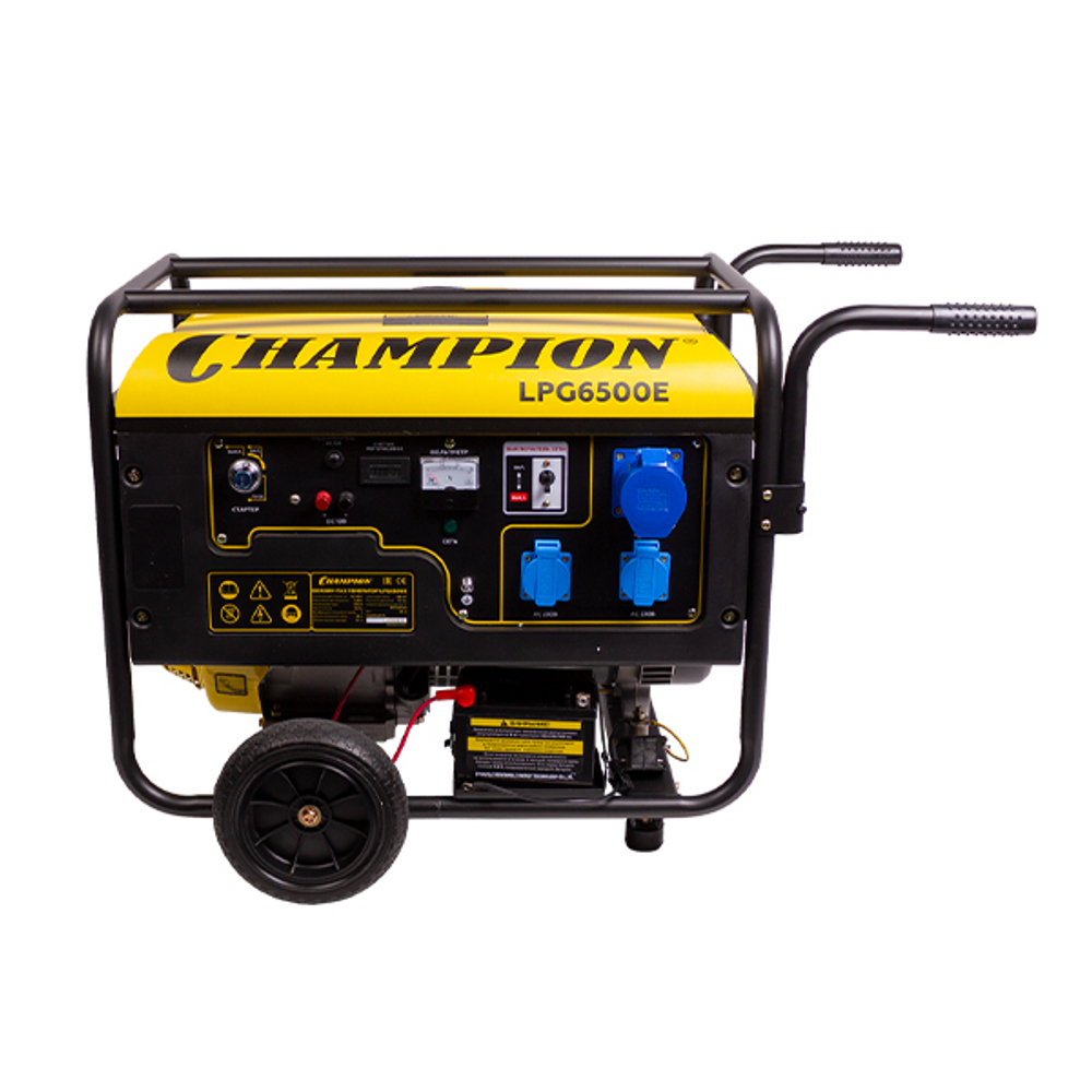 Бензиново-газовый генератор CHAMPION LPG6500E