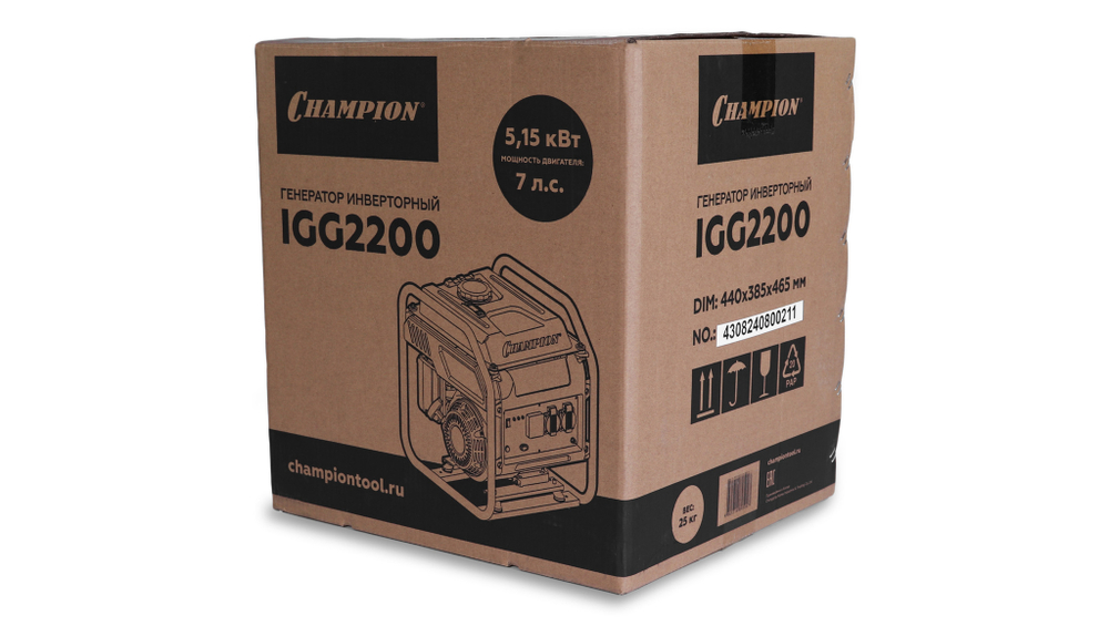 Инверторный генератор CHAMPION IGG2200