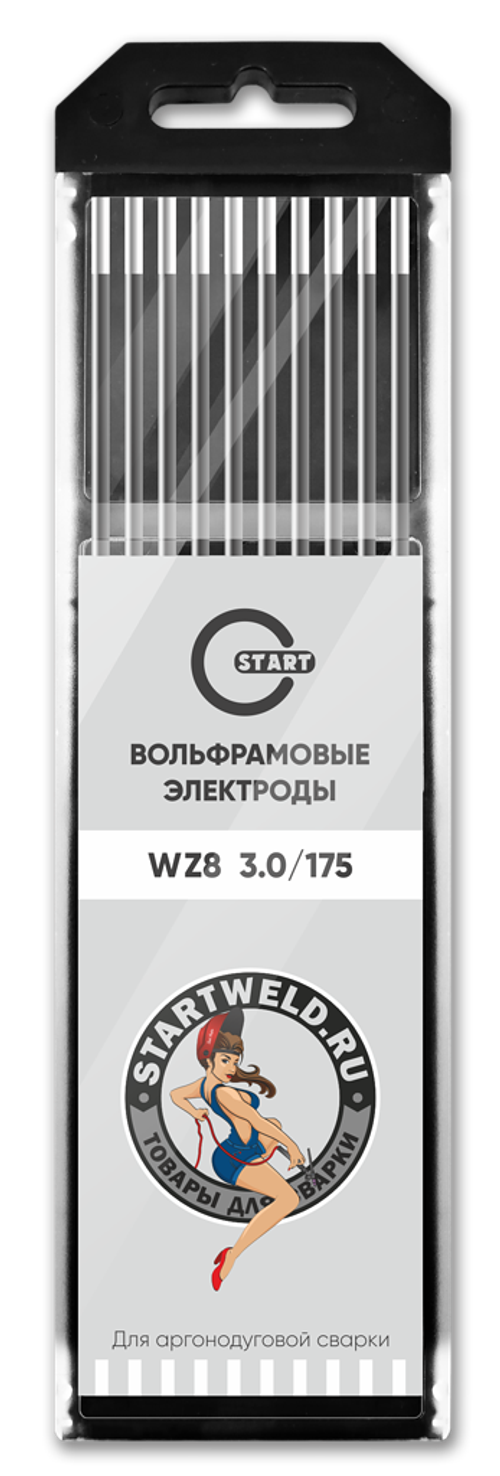 Вольфрамовый электрод WZ 8 3,0/175 (белый) WZ2030175