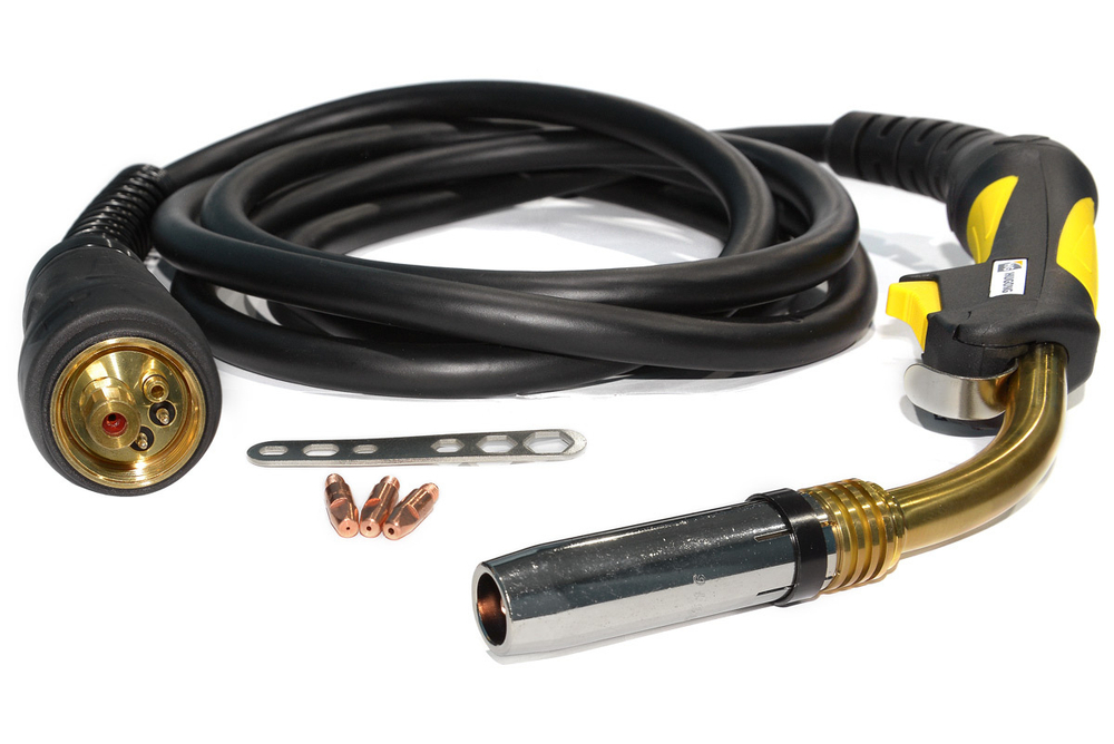 Горелка сварочная с газовым охлаждением HUGONG MIG/MAG HG24-250А-5м. / MIG Torch HG24-5m.