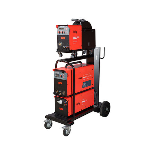 FUBAG Cварочный полуавтомат INMIG 500T DW SYN + Подающий механизм DRIVE INMIG DW SYN +Шланг-пакет 5 метров 70мм2 14 pol с жидкостным охлаждением для INMIG 500T DW SYN + Горелка FB 500 3m + Блок жидкостного охлаждения Cool 70 + Тележка для аппаратов