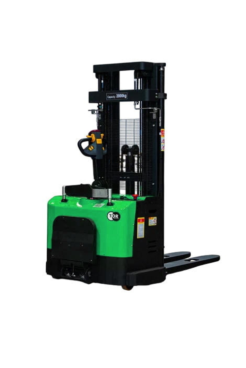 Штабелер самоходный 1,5 т 5,0 м TOR ES15T4 Li-ion 24/200 В/Ач ЭУР, Curtis, H-мачта (с платформой)