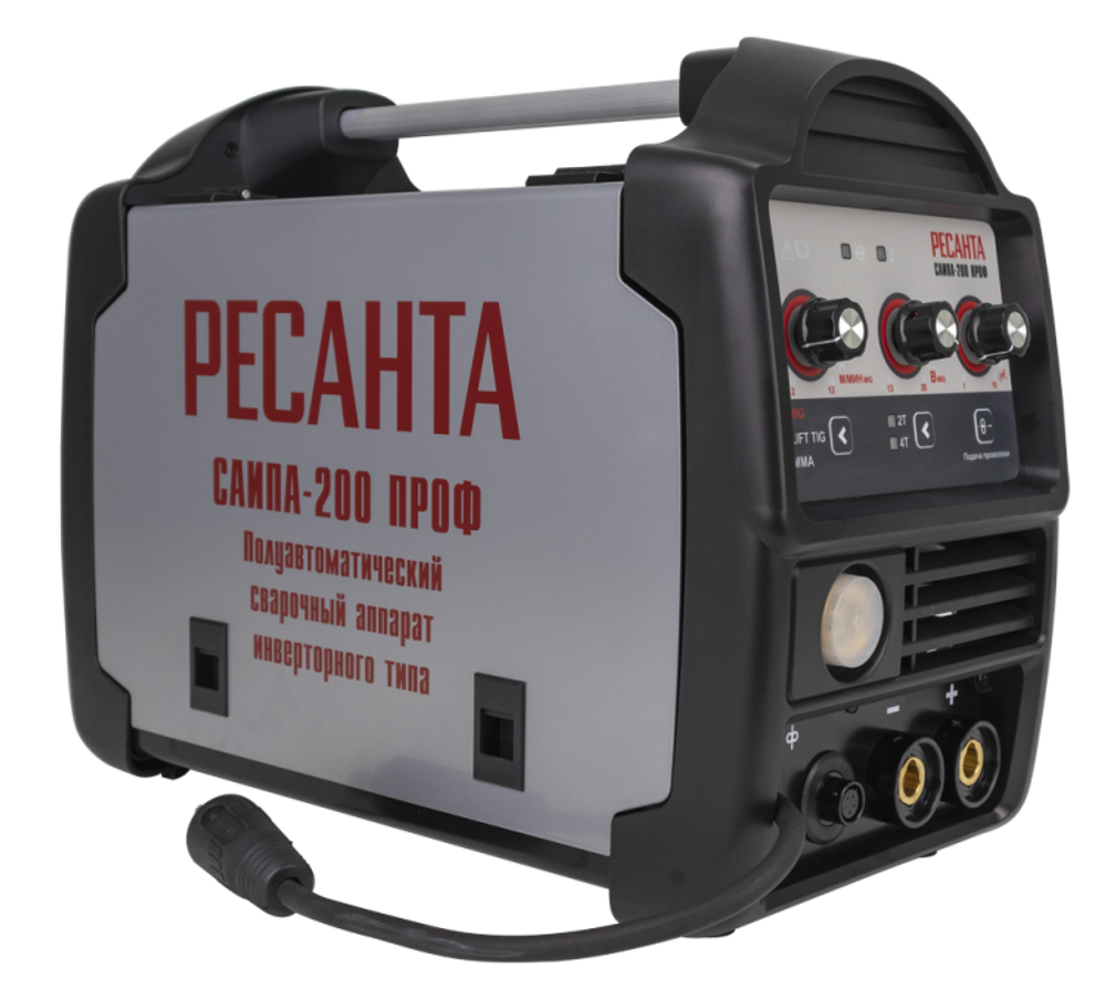 Сварочный полуавтомат Ресанта САИПА-200ПРОФ (MIG/MAG)